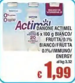 Top Supermercati Actimel offerta