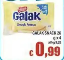 Top Supermercati Galak Snack Fresco offerta