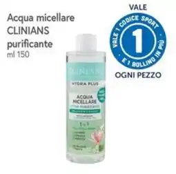 Famila Superstore Acqua micellare purificante Clinians offerta