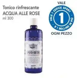 Famila Superstore Tonico rinfrescante Acqua alle Rose offerta