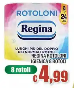Top Supermercati Regina rotoloni igienica offerta