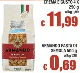 Top Supermercati Armando il fusillo offerta