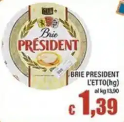 Top Supermercati Brie President offerta