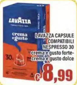 Top Supermercati Lavazza capsule compatibili nespresso offerta