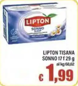 Top Supermercati Lipton tisana sonno offerta