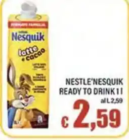 Top Supermercati Nesquik latte e cacao offerta