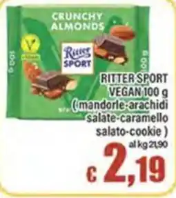 Top Supermercati Ritter Sport vegan offerta