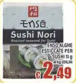Top Supermercati Monsa Sushi Nori offerta