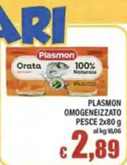Top Supermercati Plasmon Orata offerta