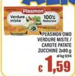 Top Supermercati Plasmon Verdure miste offerta