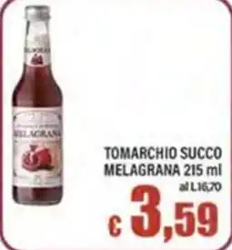 Top Supermercati Tomarchio succo melagrana offerta