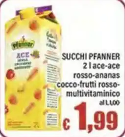 Top Supermercati Succhi Pfanner offerta