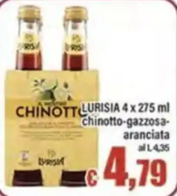 Top Supermercati Chinotto Lurisia offerta