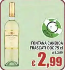 Top Supermercati Fontana Candida Frascati DOC offerta