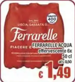 Top Supermercati Ferrarelle acqua effervescente offerta
