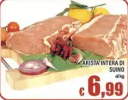 Top Supermercati Arista intera di suino offerta