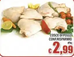 Top Supermercati Cosce di pollo offerta