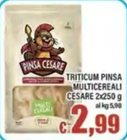 Top Supermercati Pinsa Cesare triticum pinsa multicereali offerta