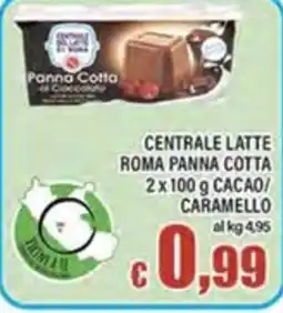 Top Supermercati Centrale Latte Roma Panna Cotta offerta