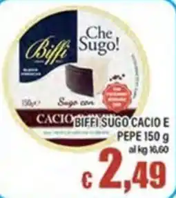 Top Supermercati Biffi Sugo con Cacio e Pepe offerta