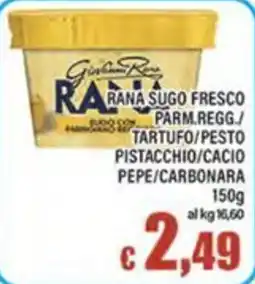 Top Supermercati Rana sugo fresco offerta