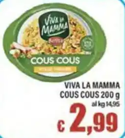 Top Supermercati Viva la mamma cous cous offerta