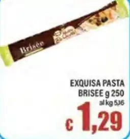 Top Supermercati Exquisa pasta brisée offerta