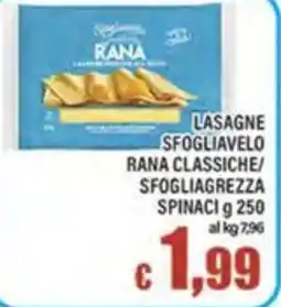Top Supermercati Lasagne sfogliavelo rana classiche offerta