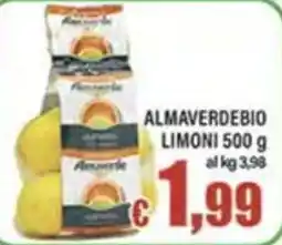 Top Supermercati Almaverdebio limoni offerta
