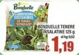 Top Supermercati Bonduelle tenere insalatine offerta