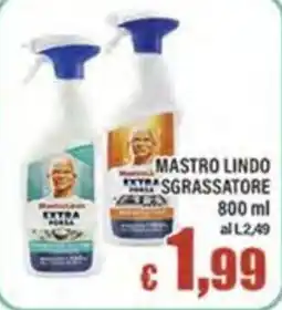 Top Supermercati Mastro Lindo sgrassatore offerta