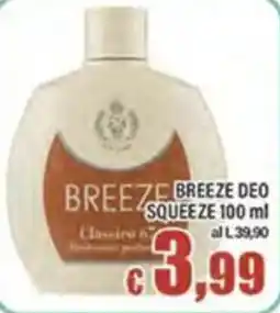 Top Supermercati Breeze deo squeeze offerta