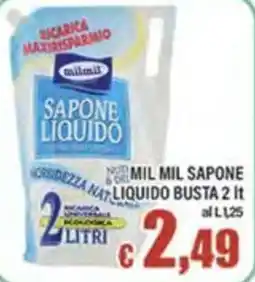 Top Supermercati Sapone liquido Mil Mil offerta