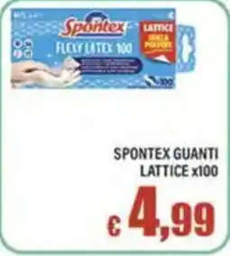 Top Supermercati Spontex guanti lattice offerta