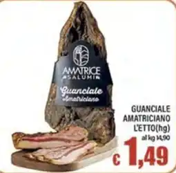 Top Supermercati Guanciale Amatriciano offerta