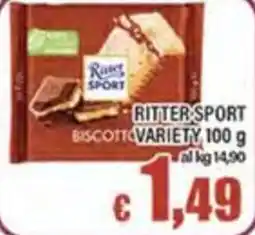 Top Supermercati Ritter-Sport biscotto variety offerta