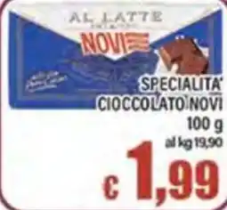 Top Supermercati Cioccolato Novi offerta