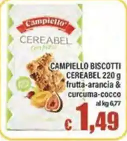 Top Supermercati Campiello biscotti cereabel offerta