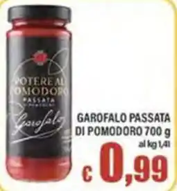 Top Supermercati Garofalo passata di pomodoro offerta