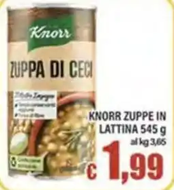 Top Supermercati Knorr zuppa di ceci offerta