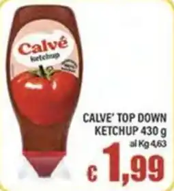 Top Supermercati Calvé ketchup offerta