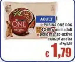 Top Supermercati Purina One Dog offerta