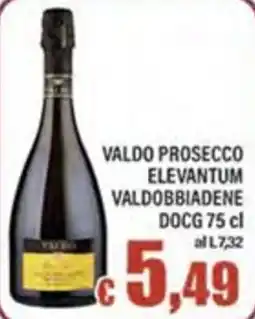 Top Supermercati Valdo Prosecco Elevantum offerta