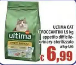 Top Supermercati Ultima cat croccantini appetito difficile-urinary-sterilizzato offerta
