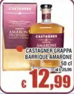 Top Supermercati Castagner Grappa Barrique Amarone offerta