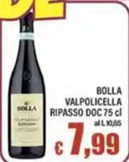 Top Supermercati Bolla Valpolicella Ripasso DOC offerta