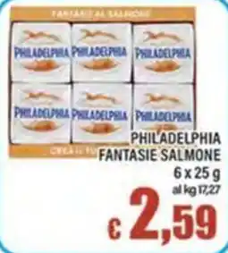 Top Supermercati Philadelphia Fantasie Salmone offerta