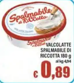 Top Supermercati Spalmabile di Ricotta offerta