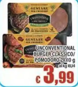 Top Supermercati Unconventional burger classico offerta