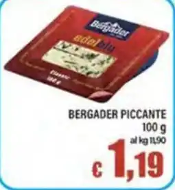 Top Supermercati Bergader piccante offerta